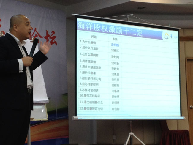 2013　聚成股權(quán)、績(jī)效大綱講解